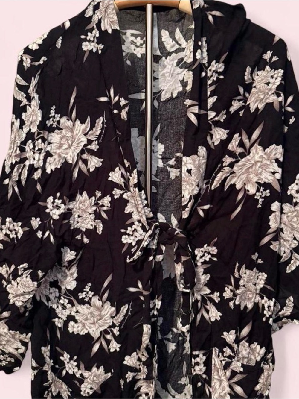 kimono-style swimsuit coverup
